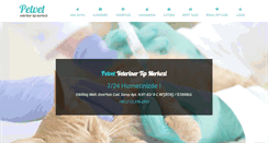 Desktop Screenshot of petvetveterinerklinigi.com