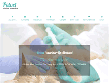 Tablet Screenshot of petvetveterinerklinigi.com